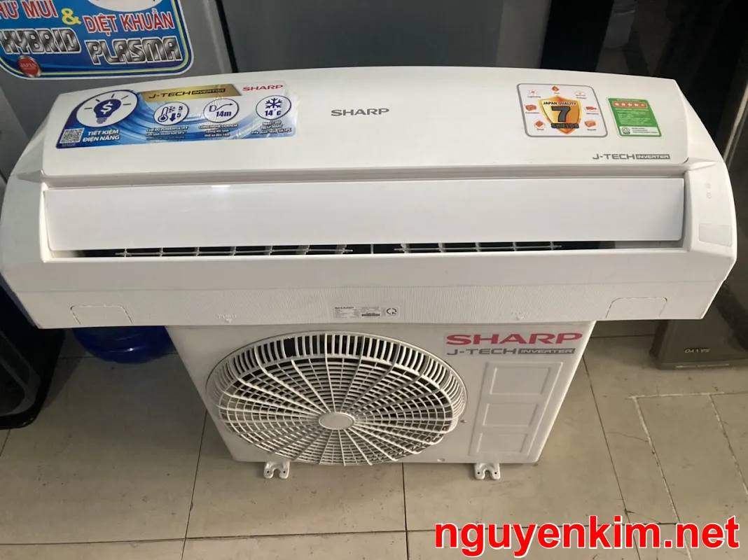 Máy lạnh cũ hãng Sharp 3 HP hàng thường