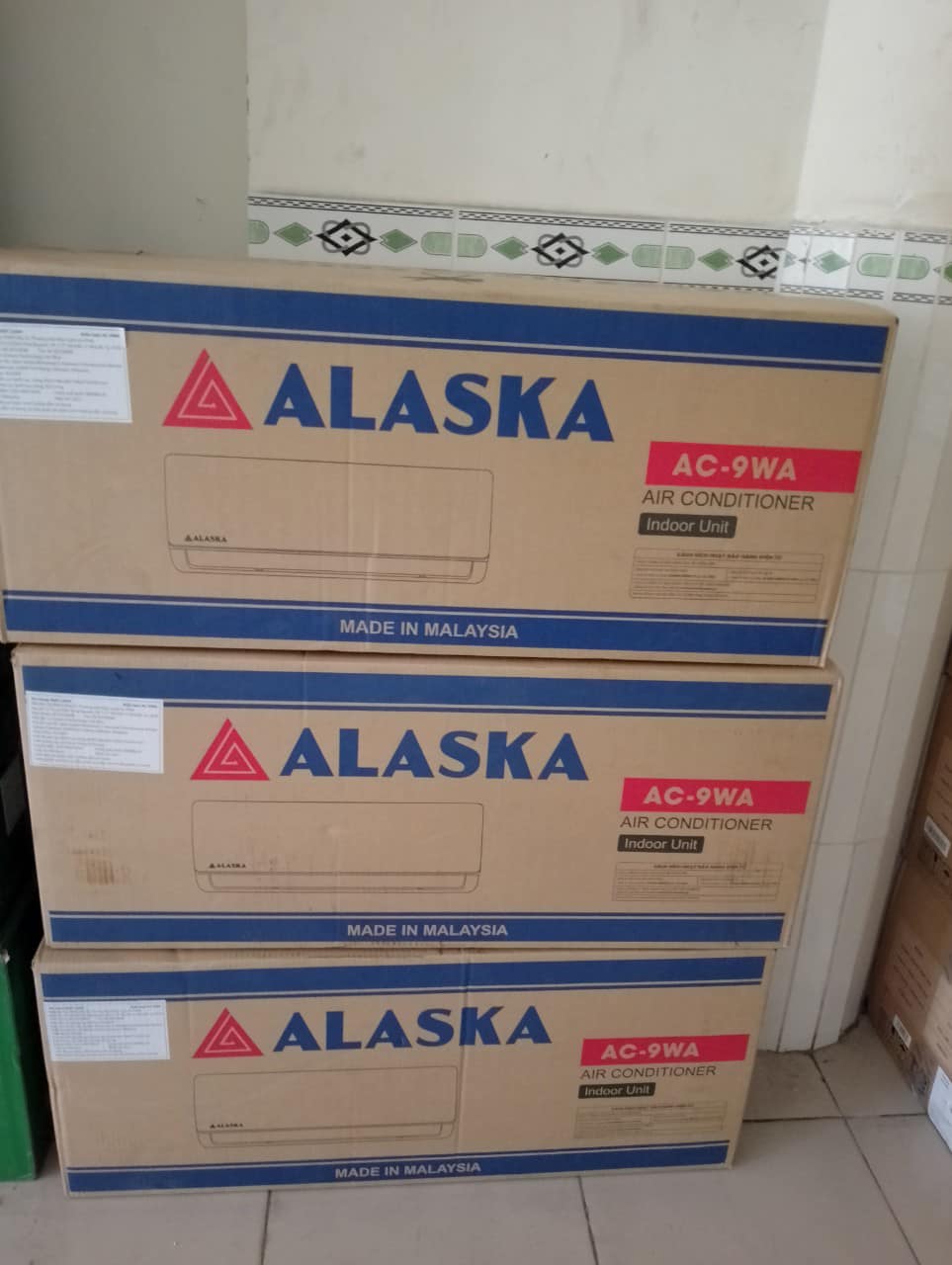 Máy lạnh Alaska cũ 2HP