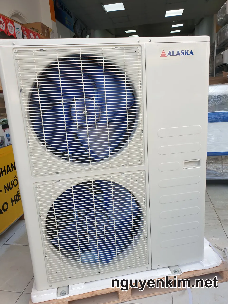 Máy Lạnh Âm Trần Cũ Alaska