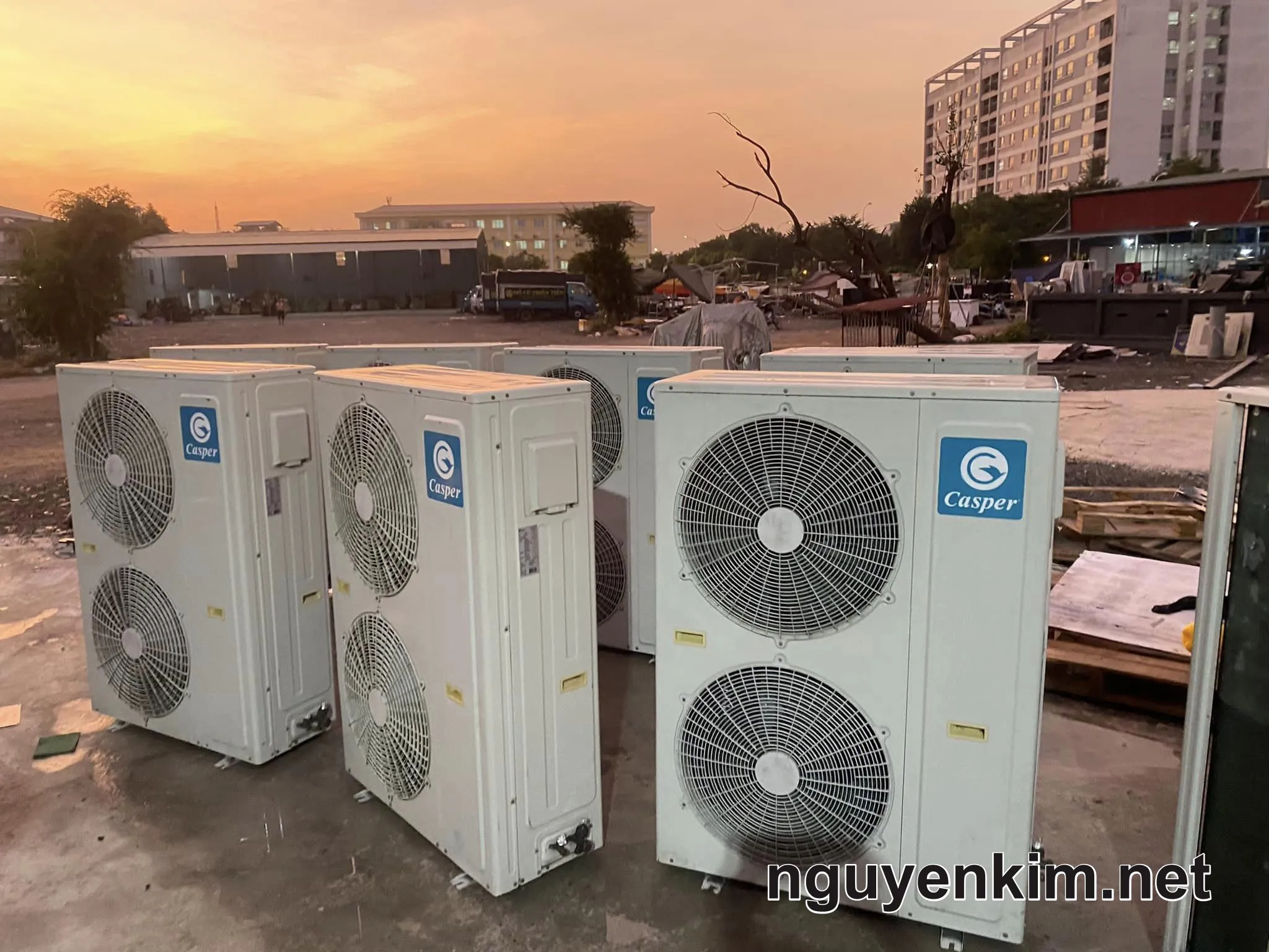 Máy Lạnh Âm Trần Cũ Casper