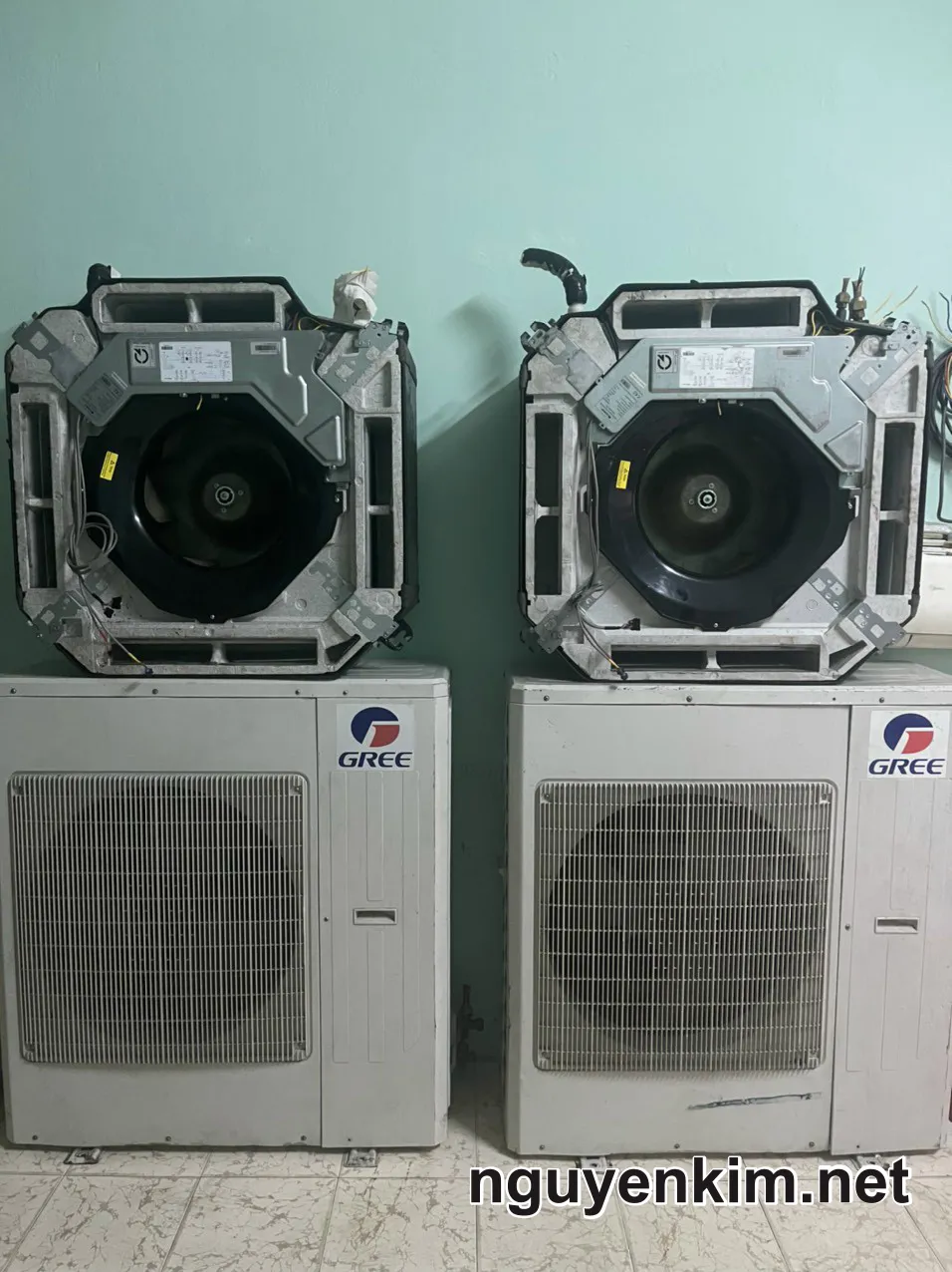 Máy Lạnh Âm Trần Cũ Gree