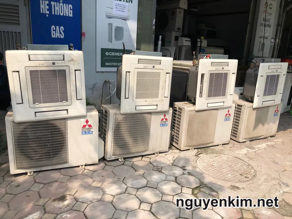 Máy Lạnh Âm Trần Cũ Mitsubishi Electric