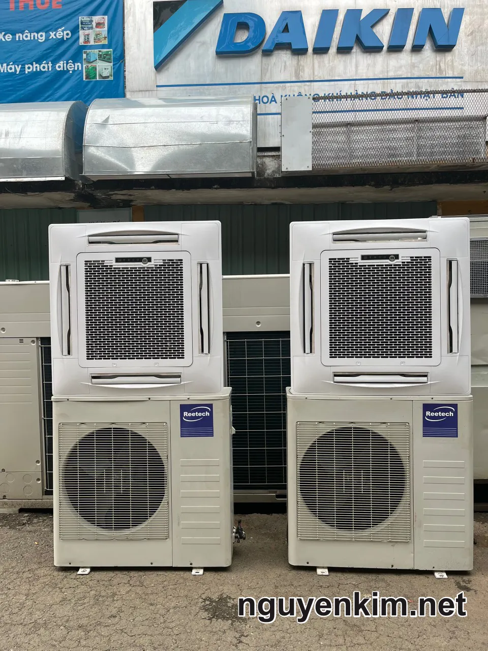 Máy Lạnh Âm Trần Cũ Reetech