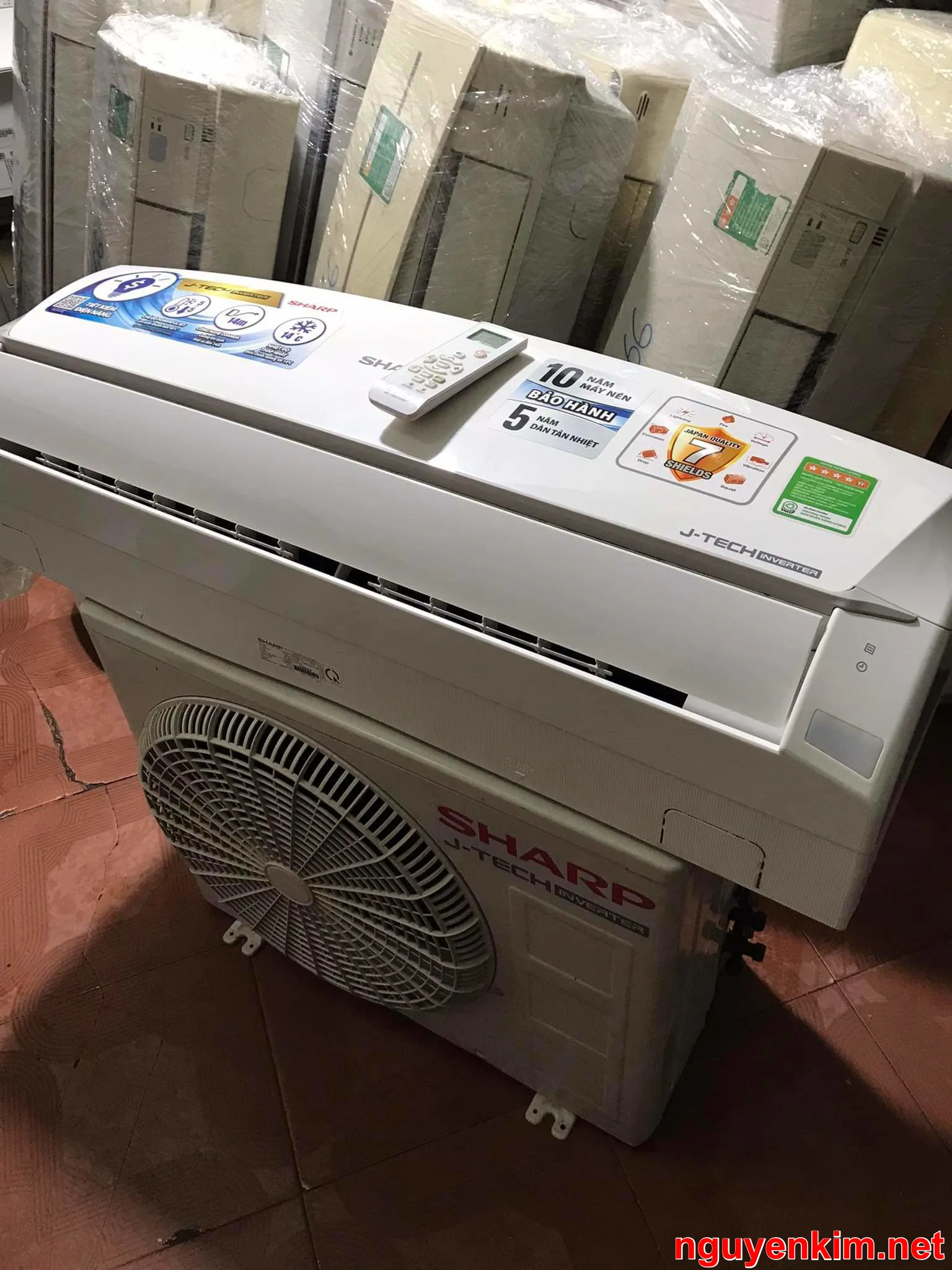 Máy lạnh Sharp cũ 1HP