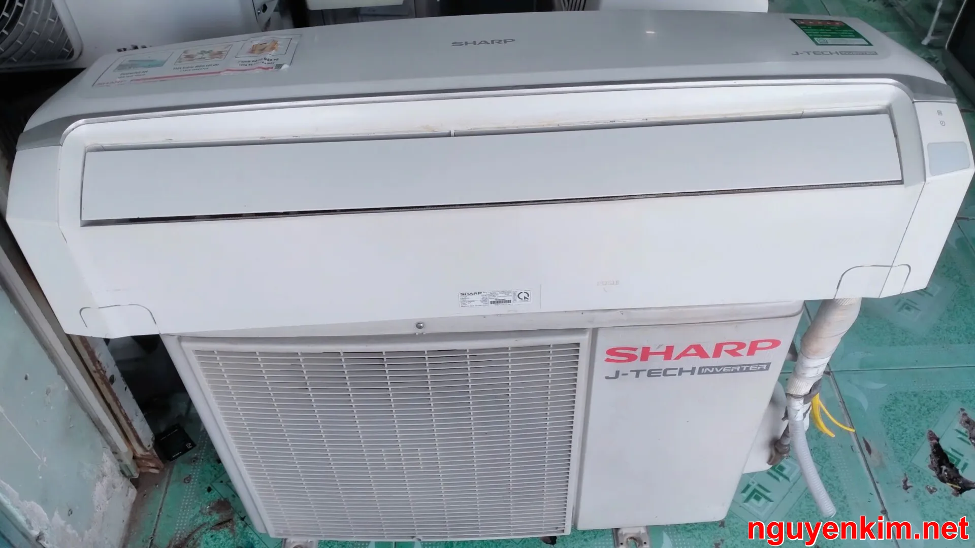 Máy lạnh Sharp cũ 1HP Inverter