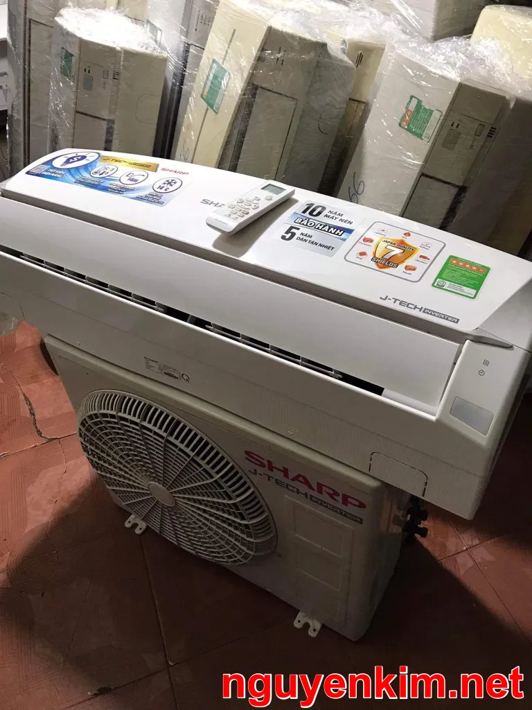 Máy lạnh Sharp cũ 3HP Inverter