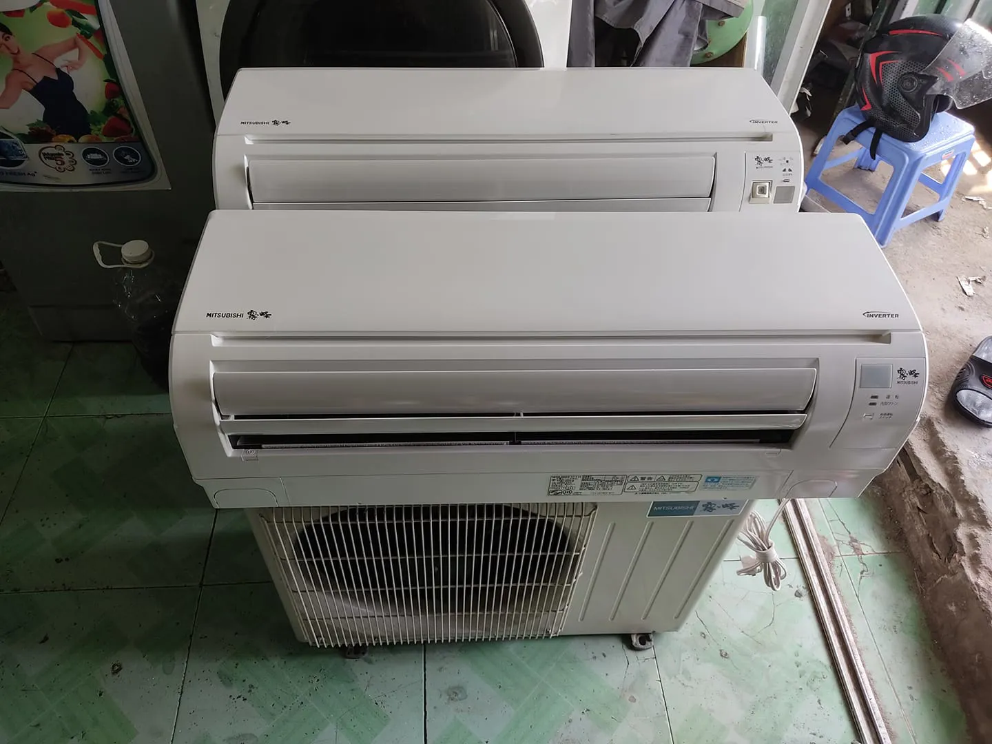 Máy lạnh Mitsubishi cũ 3HP Hàng Thùng
