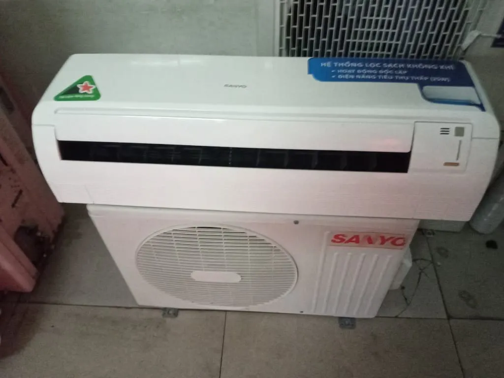 Máy lạnh Sanyo cũ 2.5HP