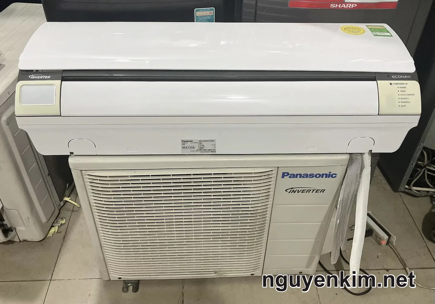 Máy lạnh Panasonic cũ 1HP Inverter