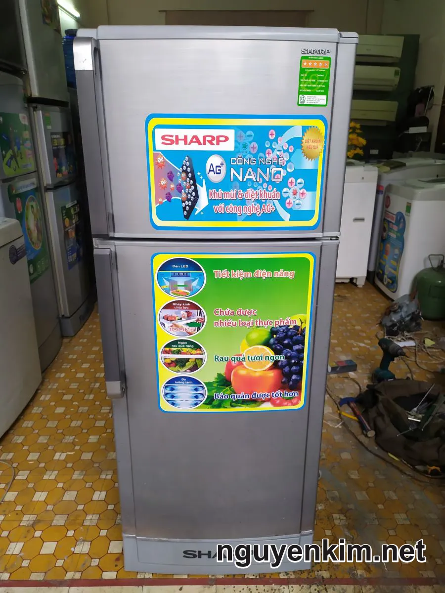 Tủ lạnh cũ Sharp