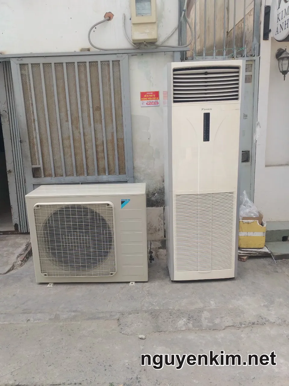 Máy Lạnh Tủ Đứng Cũ Daikin